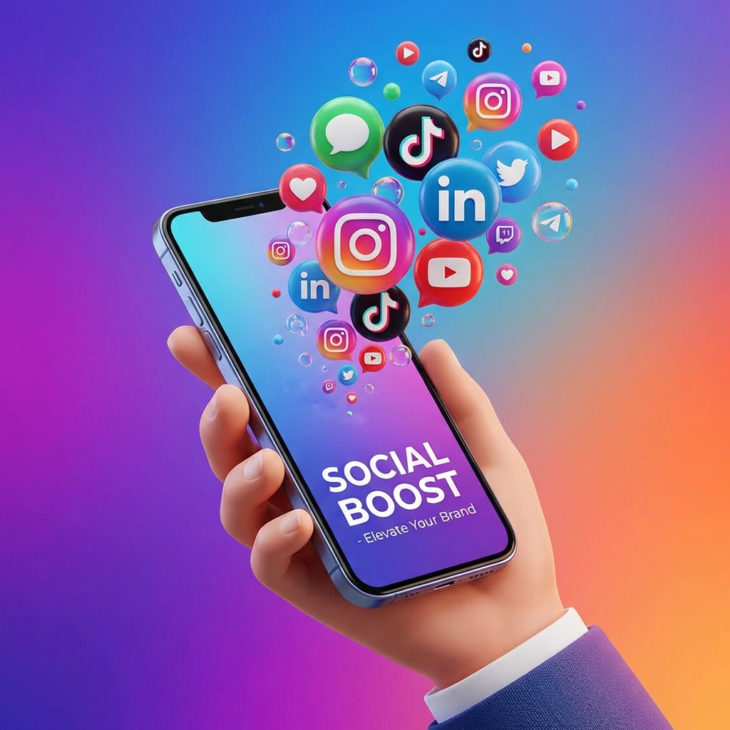 SNS Marketing Mockup